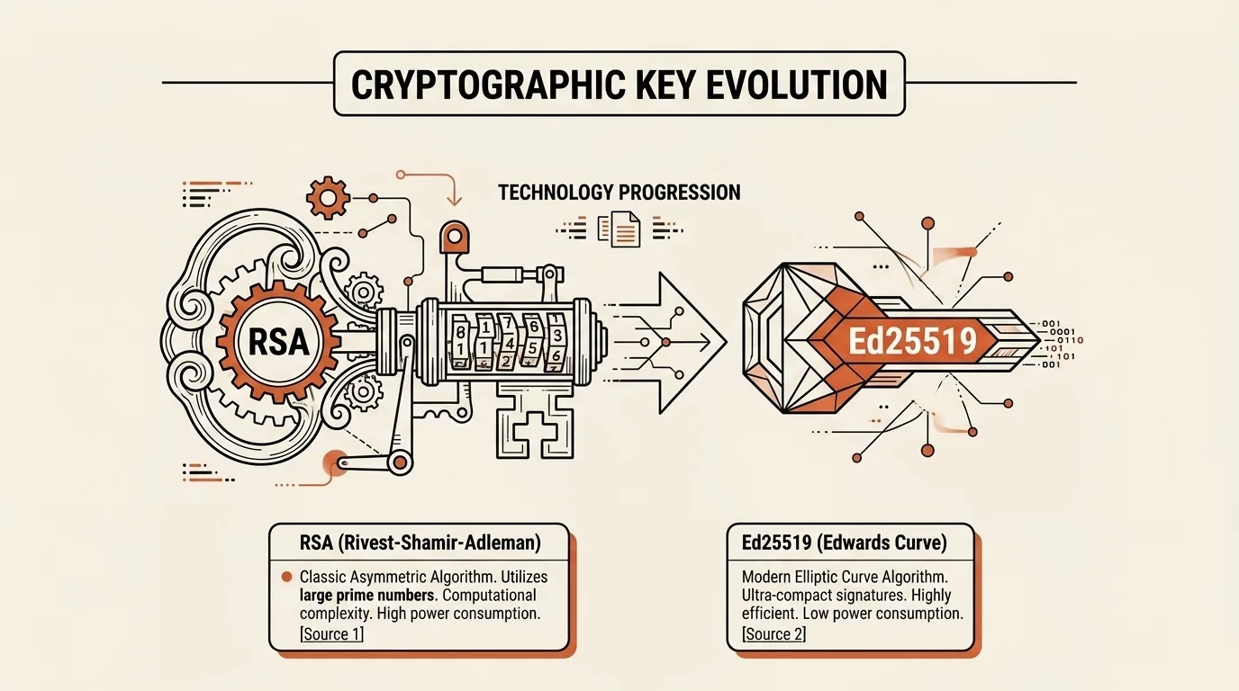 RSA или Ed25519: какой SSH-ключ выбрать и почему