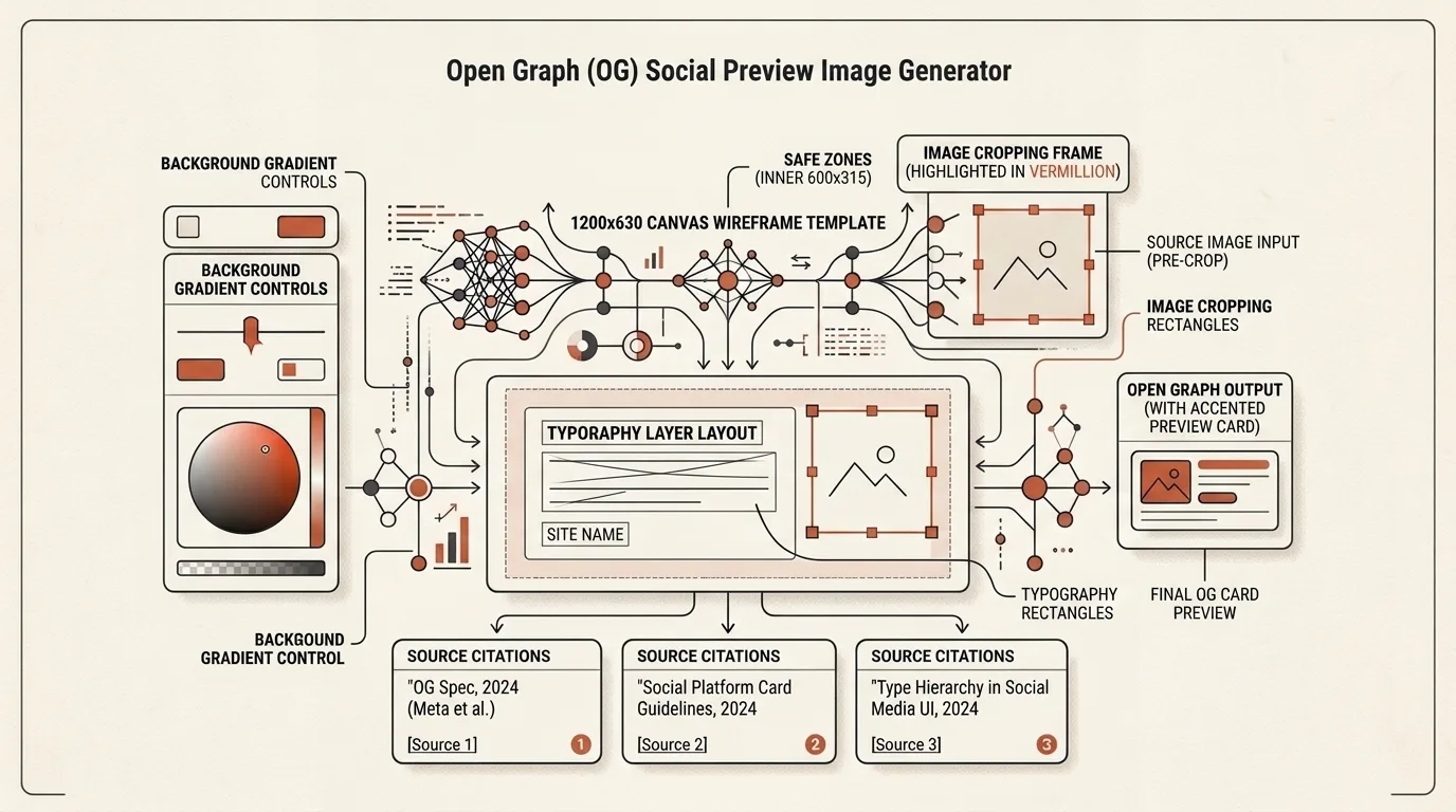OG Image Generator: Visual Editor for Open Graph Cards